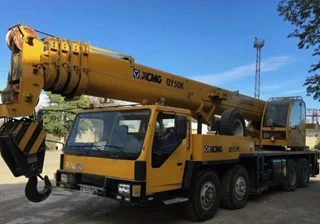 автокран 35 тонн в работе